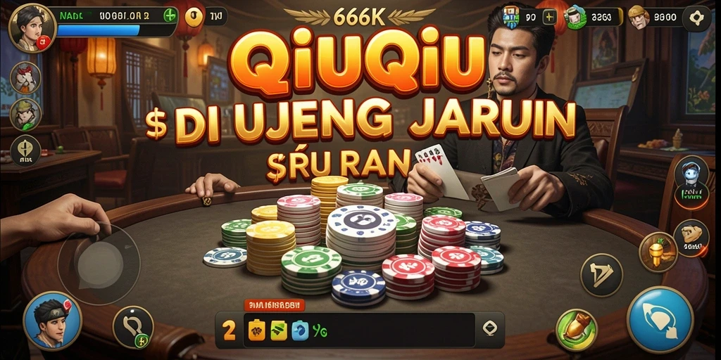 Gameplay seru QiuQiu di 66K dengan grafis menarik.