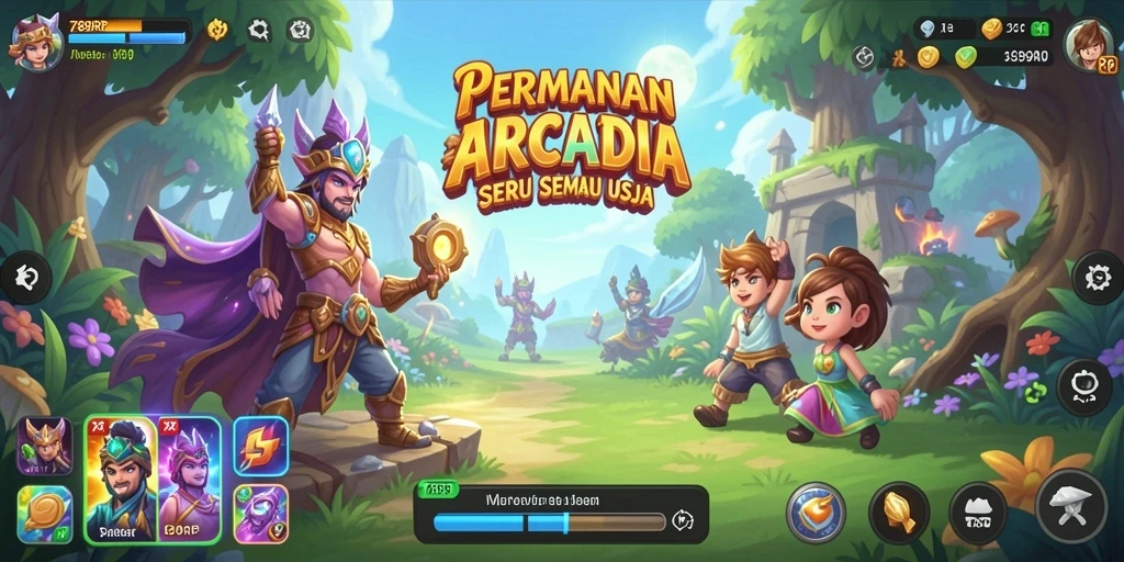 Screenshot gameplay <strong>789RP</strong> menunjukkan aksi seru dalam permainan arcade.