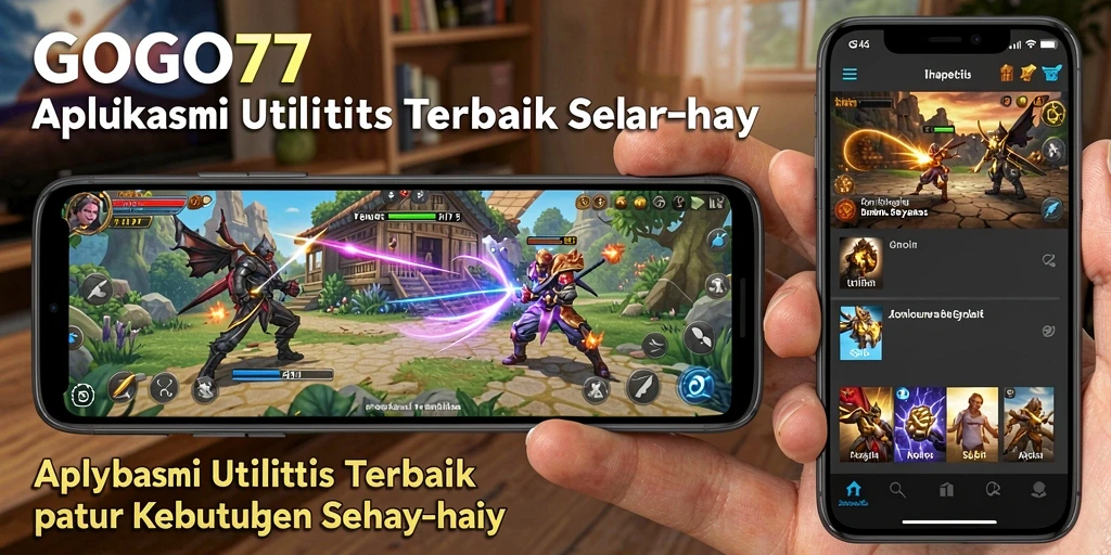 Tampilan antarmuka GOGO77 yang modern dan user-friendly.