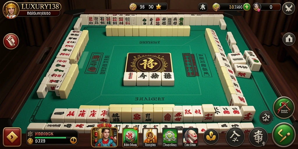 Screenshot gameplay Mahjong yang menampilkan aksi seru dan strategi bermain.