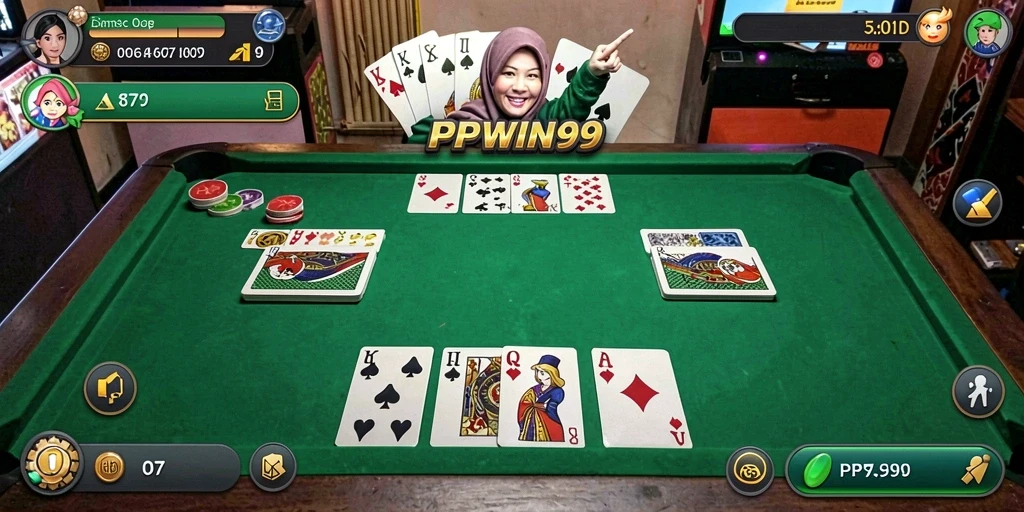 Gameplay Gaple yang menyenangkan dan interaktif di PPWIN99.