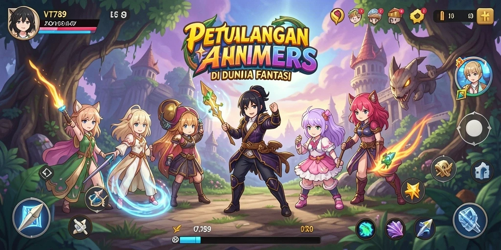 Tangkapan layar gameplay VT789 menampilkan aksi pertarungan yang mendebarkan.